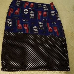 LuLaRoe Cassie Skirt L